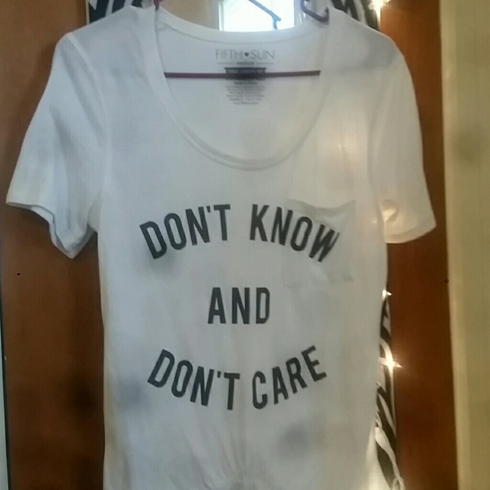 Tunic length tee